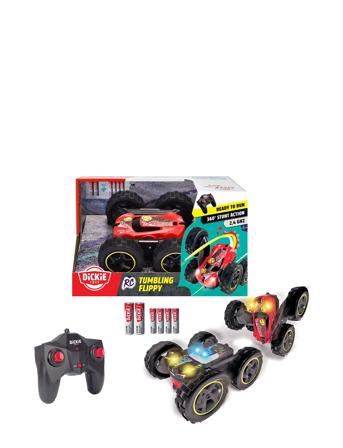 Rc Tumbling Flippy, Rtr Toys Remote Controlled Toys Multi/patterned Dickie Toys