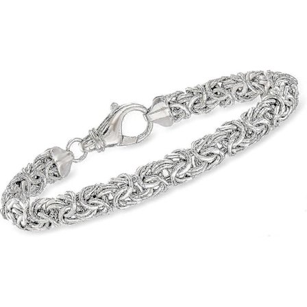Litet Byzantinskt Armband i Sterling Silver