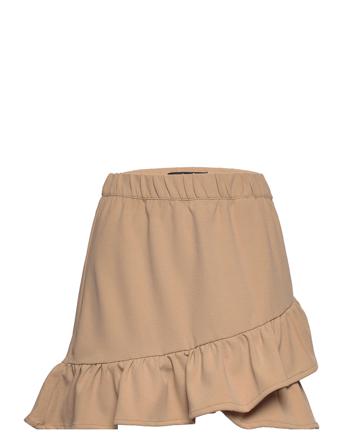 Vmamira Mr Fake Wrap Short Skirt Ga Brown Vero Moda