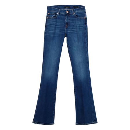 7 For All Mankind Bootcut slim Jeans Jswbc120Sl Blå, Dame, Størrelse: W30