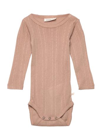 Nbfrachel Ls Slim Body Au Lil Brown Lil'Atelier