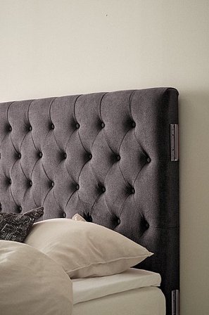 Jotex - Sänggavel 120 Cm Mörkgrå SKENE - Köp Sänggavlar hos Jotex