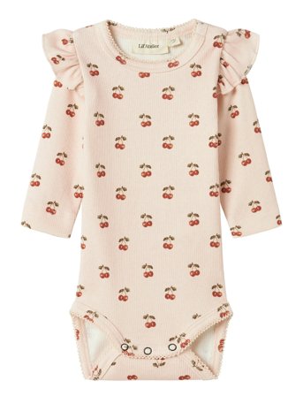 Lil'Atelier Nbflavo Eve Ls Slim Body Lil Noos - Pink - 74