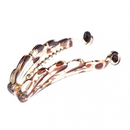 Banaanityylinen hiusklipsi poninhäntäpidike hiusneula hiuskoriste tarvike sininen