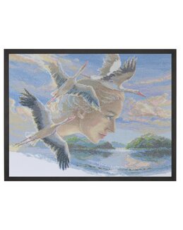 Broderikit Billede Moder Natur - Riolis