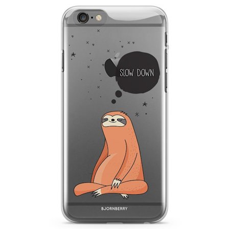 Bjornberry iPhone 6 Plus/6s Plus TPU Skal - Slow Down Sengångare
