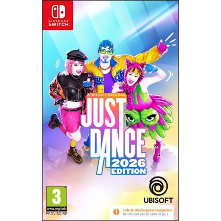 Just Dance 2026 - Nintendo Switch-spel - Kod i en låda
