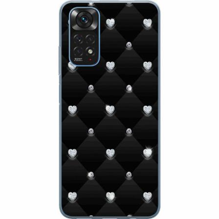 Xiaomi Redmi Note 11 Mjukt Skal - Diamant Hjärta