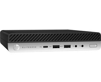HP-EliteDesk 800 G4 - Refurbished-Refurbished mini-PC med 512 GB SSD og 32 GB RAM-Stationary computers-Mini-PC-er