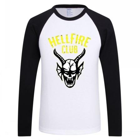 Stranger Things Kläder T-shirt Hellfire Vuxen L