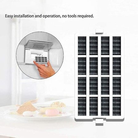 8 st Kylskåp Aktivt kolfilter Luftfilter För Whirlpool