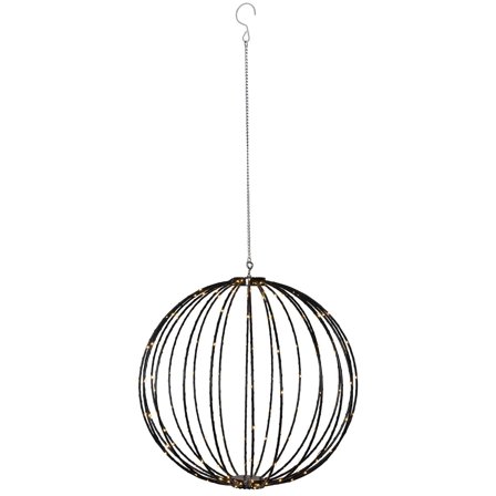 Star Trading - Taklampe for utendørsbruk Utomh 860-97 Mounty 50 cm Svart