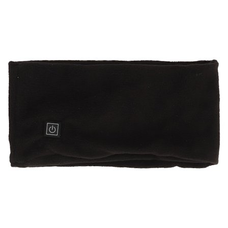 Oppvarmet skjerf Myk polyester Elektrisk oppvarmet skjerf USB-drevet 3 temperaturinnstillinger Nakkevarmer for innendørs utendørs Svart