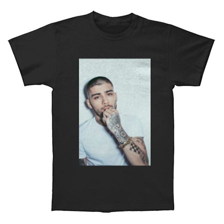 Zayn White Drop 2 Photo T-shirt
