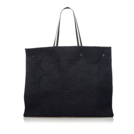 Gucci Vintage Pre-owned Canvas totes Sort, Dame Vintage Tasker, Størrelse: ONE Size