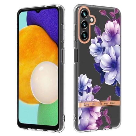 Supertyndt og slidstærkt softcover til Samsung Galaxy A13 5G - Lilla Begonia Purple