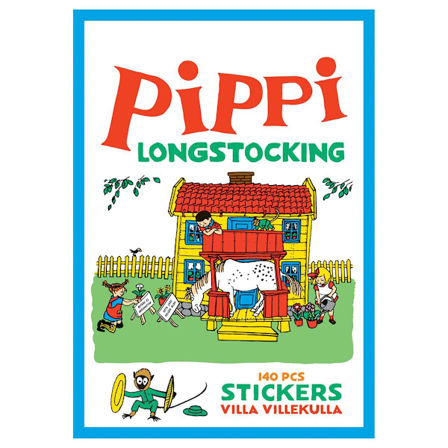 Pippi Stickers Villa Villekulla w. 140 sticker