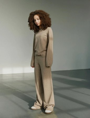 Sofie Schnoor Young Vivosy Knit - Beige - 176