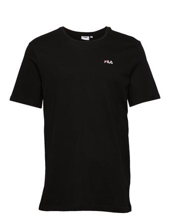 Men Unwind Tee T-shirts Short-sleeved Svart FILA*Betinget Tilbud