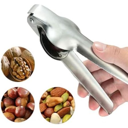 Kastanje Tang, Bærbar Kastanje Knuser Åbner, Metal Manuel Nøddeknuser Tang