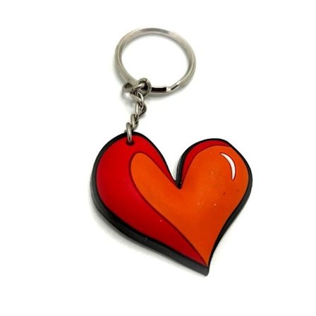 Nøglering med hjerte