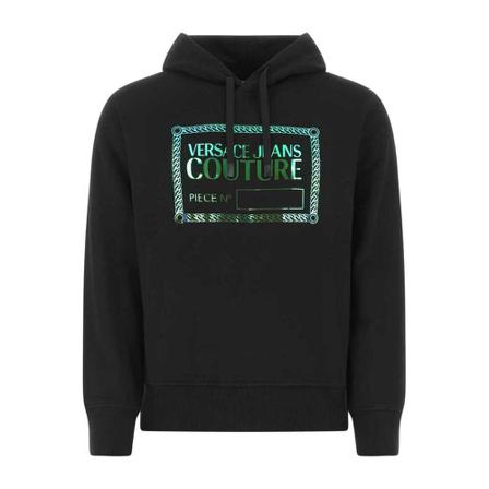 Versace Jeans Couture, Sweatshirts Zwart, Heren, Maat:S