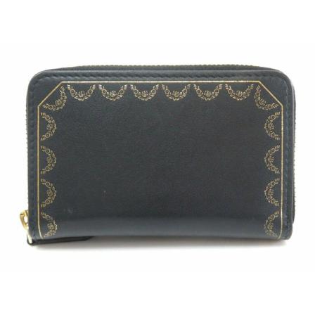 Cartier Vintage, Wallets Cardholders Zwart, Dames, Maat:ONE Size