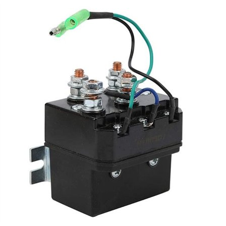 Vinsj-solenoid, 12V vinsj-solenoid for 1500-5000Lb vinsjer ATV UTV vinsj-kontaktor solenoid relé vinsj-solenoid