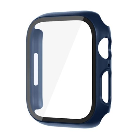Skal för Apple Watch Armband 44mm 40mm 42mm 38mm 45mm 41mm Skärmskydd PC Stötfångare iWatch Serie 9 8 7 6 SE 5 4 skal