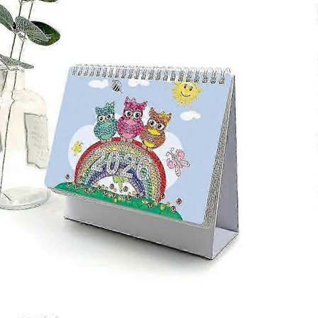 DIY Diamantmaleri 2026 Kalender Bord