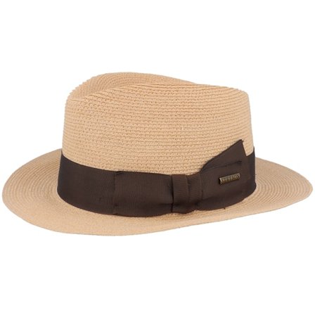 Stetson - Beige straw Hatt - Traveller Hemp Natural Straw Hat @ Hatstore