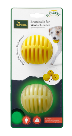 Hunter - Hundeleketøy Flingerz erstatningssett pakke med to - Hund - Hundeleker & spill - Apporteringsleker - ZOO.no
