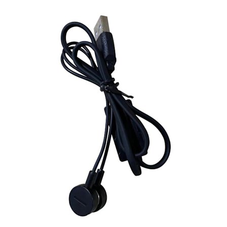 USB magnetisk 18650 batterilader som sikrer korrekt batteriinnretting og lading