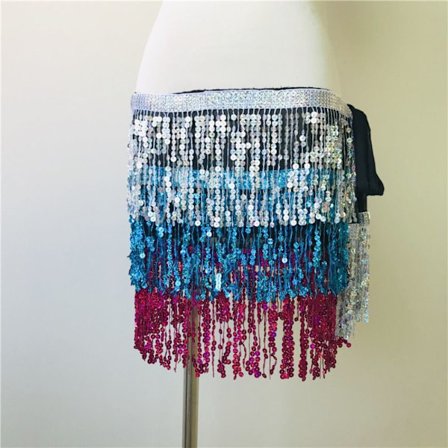 Pailletter frynsede nederdele Dancer Nederdel 6 6