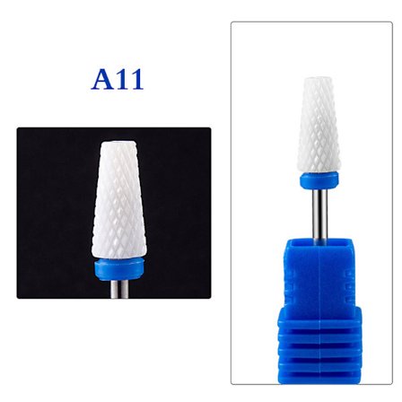 1 STK keramisk wolfram neglebor fil til elektrisk manicure