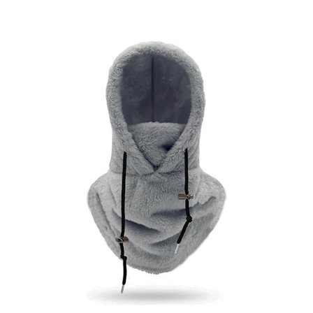 Vintervarm maske sykkel ski lue arktisk fleece hette hals vindtett kuldebestandig integrert fleece hette