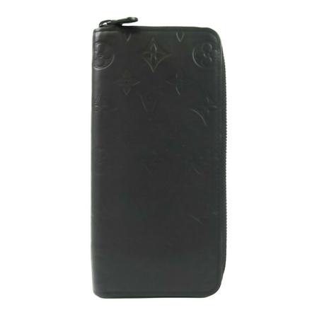 Louis Vuitton Vintage, Pre -owned Zippy Wallet Vertical Zwart, unisex, Maat:ONE Size