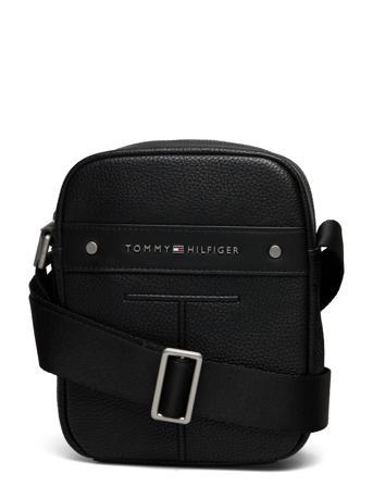 Th Central Mini Reporter Bags Crossbody Bags Svart Tommy Hilfiger