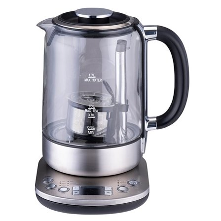 Kedel med tesi og digitalt display, 1,7 liter