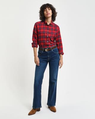 GANT - Slim Fit Flared Jeans - Dame - 31