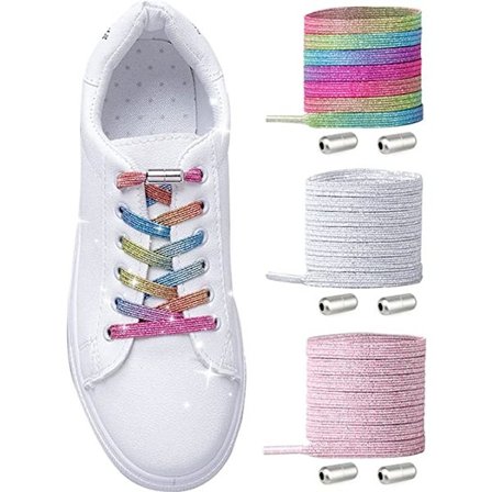 Elastiske snørebånd til voksne børn(2) - Elastiske snørebånd uden knuder