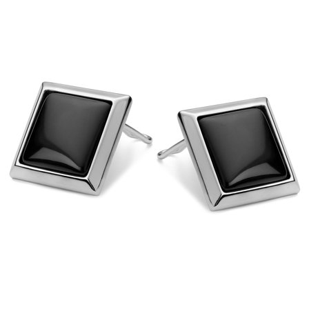 Osłony na guziki z kamieniem agatowym dla mężczyzn - Osłony na guziki