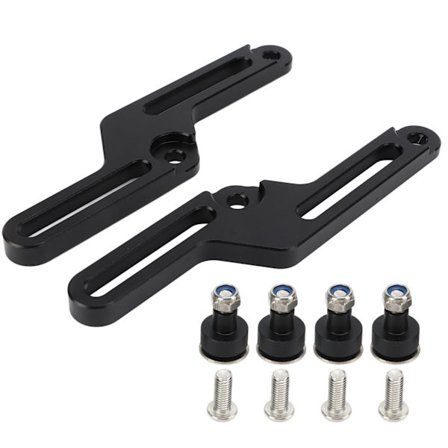 Sort Motorcykel Vindskærm Monteringsbeslag Sæt Udskiftning Suzuki V Strom DL650 2017 2020