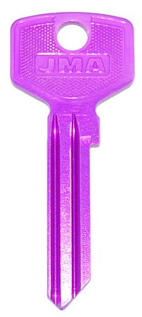 ELLEFSEN SIKKERHET NØKKELEMNE TV 3D LILLA