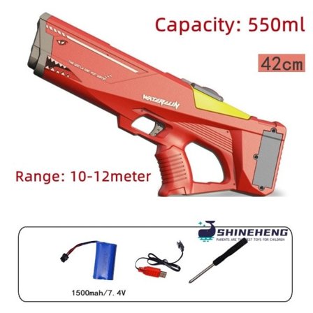 Sähkö vesi ase iso korkea paine pistooli lapset blaster ranta lelut