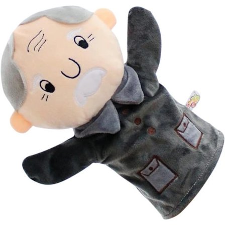 Familie Hånddukke Dukker for Barn Mormor Dukke Hånddukker