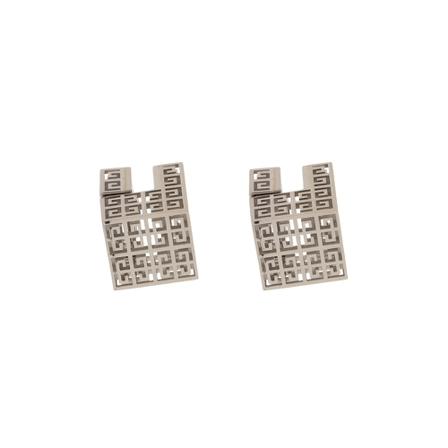 Givenchy Earrings with logo Grå, Dame Øreringe, Størrelse: ONE Size