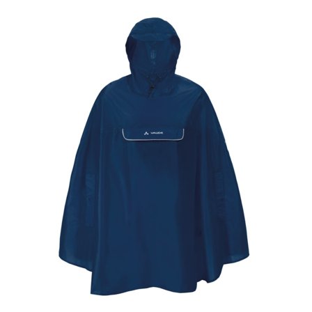 VAUDE Valdipino Poncho Men rain jackets Blue L