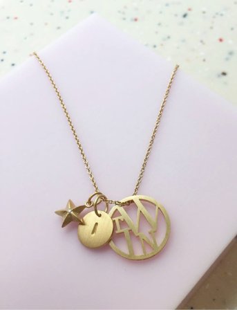 Jane Koenig Lovetag - Gold - J