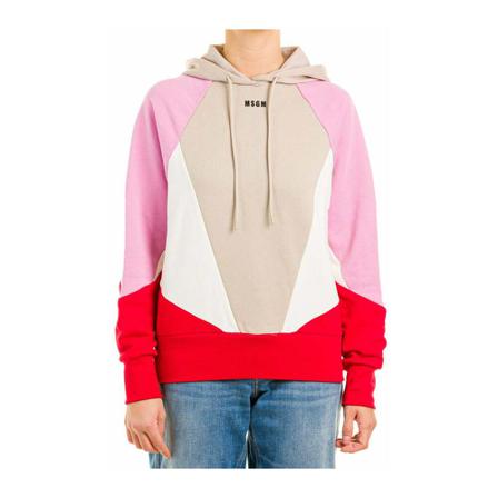 Msgm - Hoodies - Beige - Dam - Storlek: S, Dam, Storlek: S
